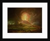An Eruption of Vesuvius, seen from Portici, c.1774-6 by Joseph Wright of Derby