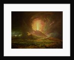 An Eruption of Vesuvius, seen from Portici, c.1774-6 by Joseph Wright of Derby