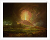 An Eruption of Vesuvius, seen from Portici, c.1774-6 by Joseph Wright of Derby