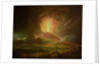 An Eruption of Vesuvius, seen from Portici, c.1774-6 by Joseph Wright of Derby