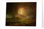 An Eruption of Vesuvius, seen from Portici, c.1774-6 by Joseph Wright of Derby