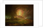 An Eruption of Vesuvius, seen from Portici, c.1774-6 by Joseph Wright of Derby