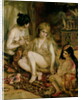 Interior of a Harem in Montmartre, Parisian women dressed as Algerians, 1872 by Pierre Auguste Renoir