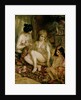 Interior of a Harem in Montmartre, Parisian women dressed as Algerians, 1872 by Pierre Auguste Renoir