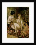 Interior of a Harem in Montmartre, Parisian women dressed as Algerians, 1872 by Pierre Auguste Renoir