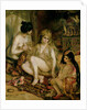 Interior of a Harem in Montmartre, Parisian women dressed as Algerians, 1872 by Pierre Auguste Renoir