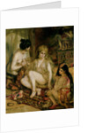 Interior of a Harem in Montmartre, Parisian women dressed as Algerians, 1872 by Pierre Auguste Renoir
