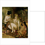 Interior of a Harem in Montmartre, Parisian women dressed as Algerians, 1872 by Pierre Auguste Renoir