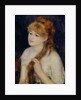 Young Woman Braiding Her Hair, 1876 by Pierre Auguste Renoir