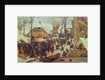 The Adoration of the Magi in the Snow, 1567 by Pieter the Elder Bruegel