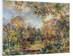 Landscape at Beaulieu, c.1893 by Pierre Auguste Renoir