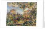 Landscape at Beaulieu, c.1893 by Pierre Auguste Renoir
