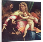 The Madonna and Child with Saint Joseph, Saint John the Baptist and a Donor, 1517 by Sebastiano del Piombo