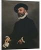 Portrait of a Man holding a Letter, c.1570 by Giovanni Battista Moroni