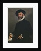 Portrait of a Man holding a Letter, c.1570 by Giovanni Battista Moroni