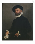 Portrait of a Man holding a Letter, c.1570 by Giovanni Battista Moroni