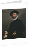 Portrait of a Man holding a Letter, c.1570 by Giovanni Battista Moroni