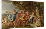 A Bacchanalian Revel before a Term, 1632-3 by Nicolas Poussin