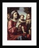 The Virgin and Child, St. John the Baptist and an Angel, c.1514-18 by Paolo Morando