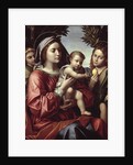 The Virgin and Child, St. John the Baptist and an Angel, c.1514-18 by Paolo Morando