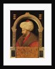 Sultan Mehmet II, 1480 by Gentile Bellini