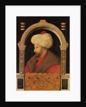 Sultan Mehmet II, 1480 by Gentile Bellini