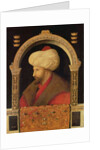 Sultan Mehmet II, 1480 by Gentile Bellini