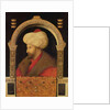 Sultan Mehmet II, 1480 by Gentile Bellini