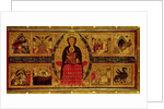 The Virgin and Child Enthroned, with Scenes of the Nativity and the Lives of the Saints, 1263-4 by di Magnano da Arezzo Margaritone