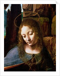 The Virgin of the Rocks, detail, c.1508 by Leonardo da Vinci