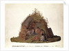 Inhabitants of the Island of Terra del Fuego in their Hut by Alexander Buchan