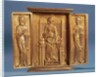 The Virgin and Child Enthroned, between St. Gregory Nazianzus and St. John Chrysostom by Byzantine School