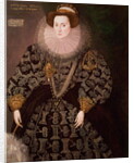 Frances Clinton, Lady Chandos, 1589 by Hieronymus Custodis