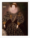 Frances Clinton, Lady Chandos, 1589 by Hieronymus Custodis