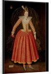 Lucy Harrington, Countess of Bedford, in a masque costume designed by Inigo Jones, 1606 by John de the Elder Critz