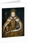 Queen Elizabeth I, c.1600 by English School