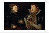 Lady Mary Nevill and her son Gregory Fiennes, 1559 by Hans Eworth or Ewoutsz