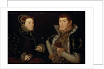 Lady Mary Nevill and her son Gregory Fiennes, 1559 by Hans Eworth or Ewoutsz