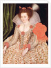 Princess Elizabeth, daughter of James I, 1612 by Marcus Gheeraerts