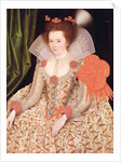 Princess Elizabeth, daughter of James I, 1612 by Marcus Gheeraerts