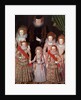 The Tasburgh Group: Lettice Cressy, Lady Tasburgh of Bodney, Norfolk and her Children, c.1605 by English School