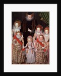 The Tasburgh Group: Lettice Cressy, Lady Tasburgh of Bodney, Norfolk and her Children, c.1605 by English School