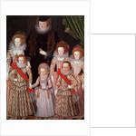The Tasburgh Group: Lettice Cressy, Lady Tasburgh of Bodney, Norfolk and her Children, c.1605 by English School