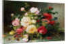 A Bouquet of Roses by Eugene Henri Cauchois