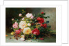 A Bouquet of Roses by Eugene Henri Cauchois