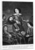 Count Pyotr Semyonovich Prozorovsky with his embassy in England in 1670 by English School