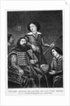 Count Pyotr Semyonovich Prozorovsky with his embassy in England in 1670 by English School