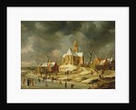 The Village of Midlum by Jan Abrahamsz. Beerstraten