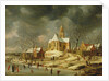 The Village of Midlum by Jan Abrahamsz. Beerstraten