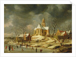 The Village of Midlum by Jan Abrahamsz. Beerstraten